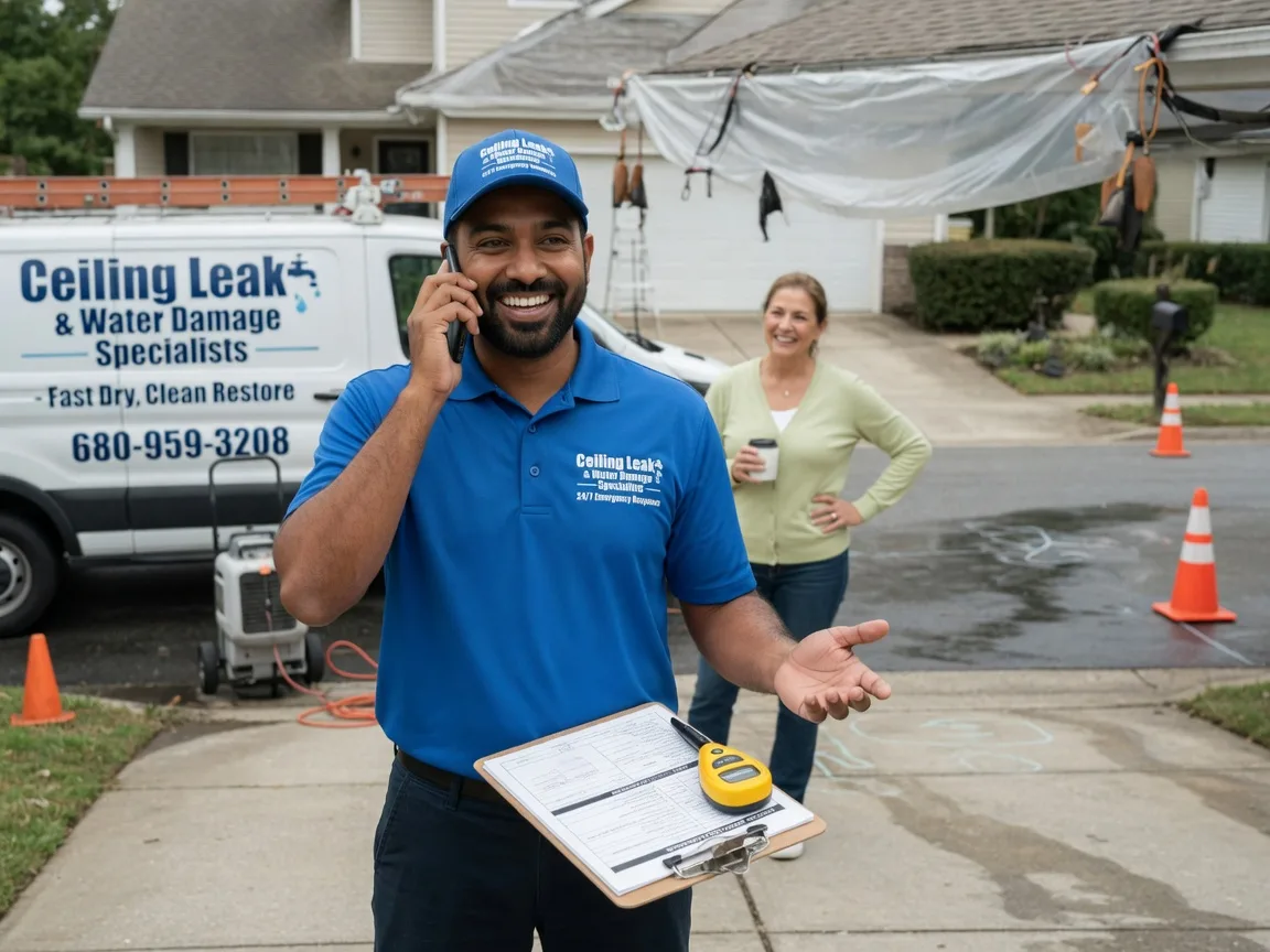 Ceiling Leak Cleanup Boonsboro, MD FAQs